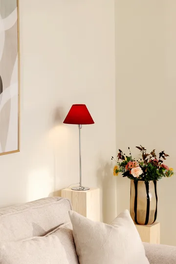 Iris 20 lampshade - Burgundy - Globen Lighting