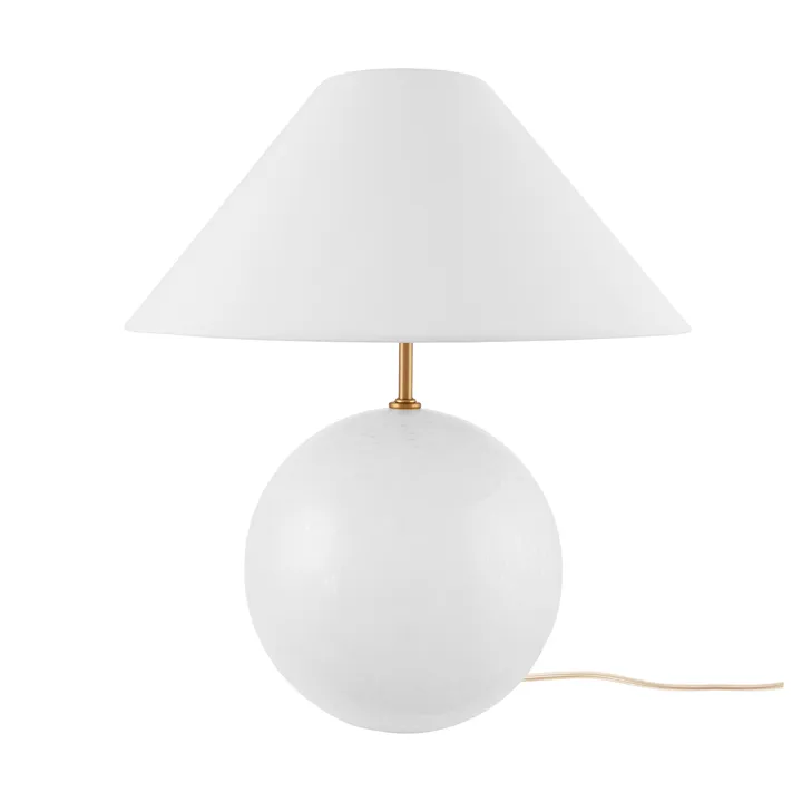 Iris 35 table lamp 39 cm - White - Globen Lighting