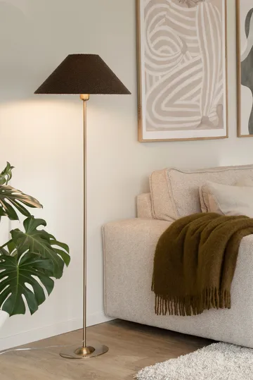 Iris 45 lampshade - Bouclé mocha - Globen Lighting