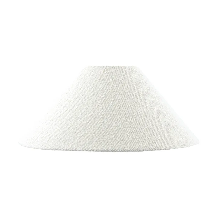 Iris 45 lampshade - Bouclé white - Globen Lighting