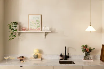 Iris pendant 25 - Cream - Globen Lighting