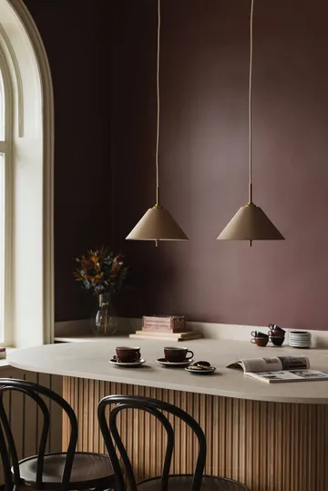 Iris pendant 25 - Mocha (brown) - Globen Lighting