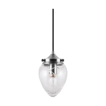 Juni pendant lamp - Antique steel-clear, 11 - Globen Lighting