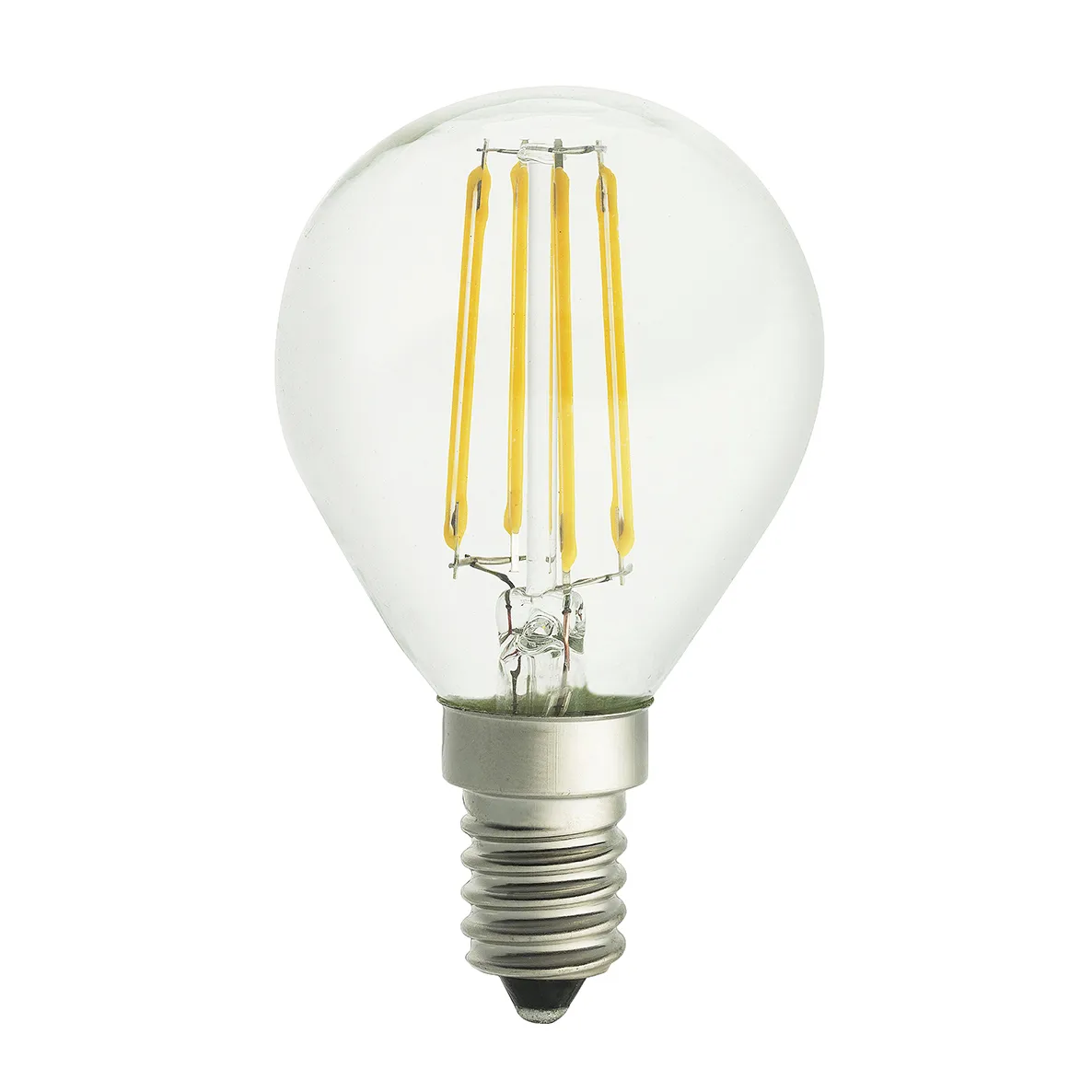 Light bulb E14 LED klot, Clear Globen Lighting