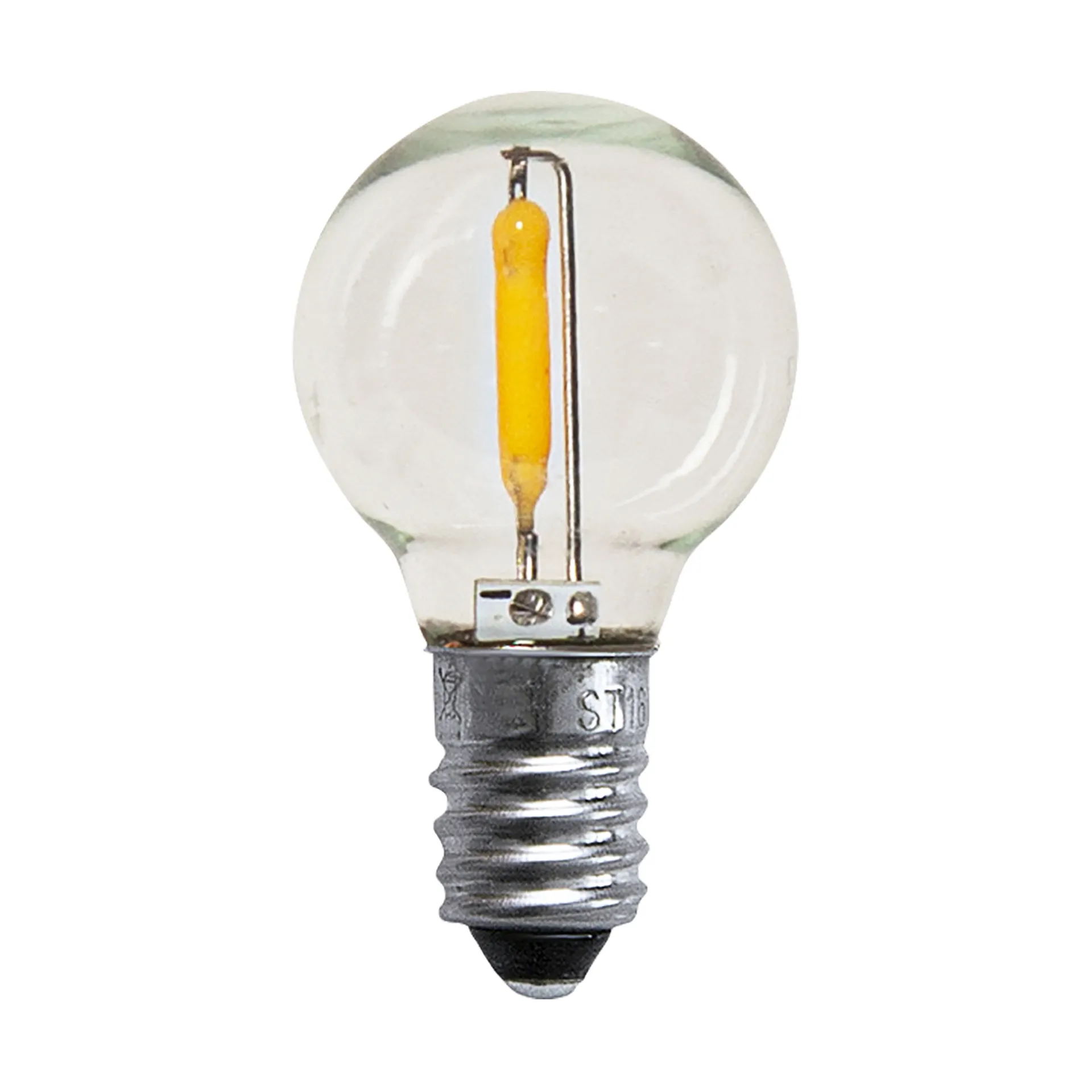 Light source E10 LED Globe 0.5W 3-Pack, Clear Globen Lighting