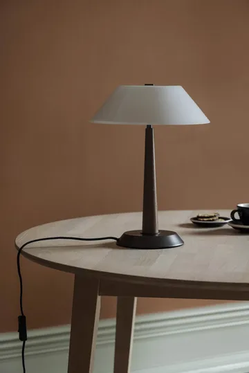 Ligna table lamp - Brown-stained, Ø29x39.2 cm - Globen Lighting