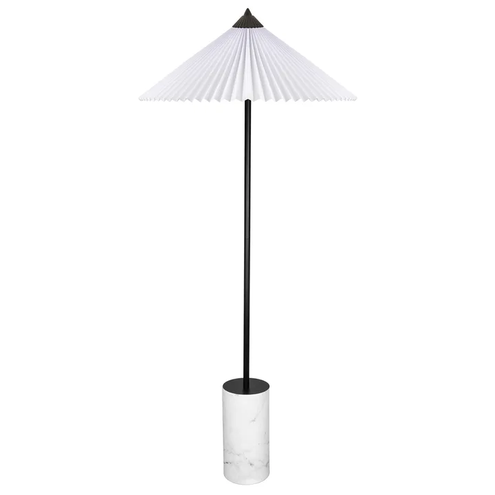 Matisse floor lamp 150 cm - Black-white - Globen Lighting