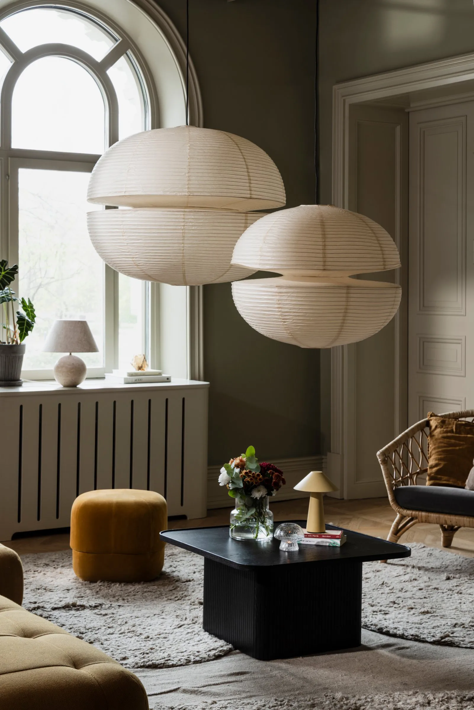 Mela lampshade, Beige, Ø80 cm Globen Lighting