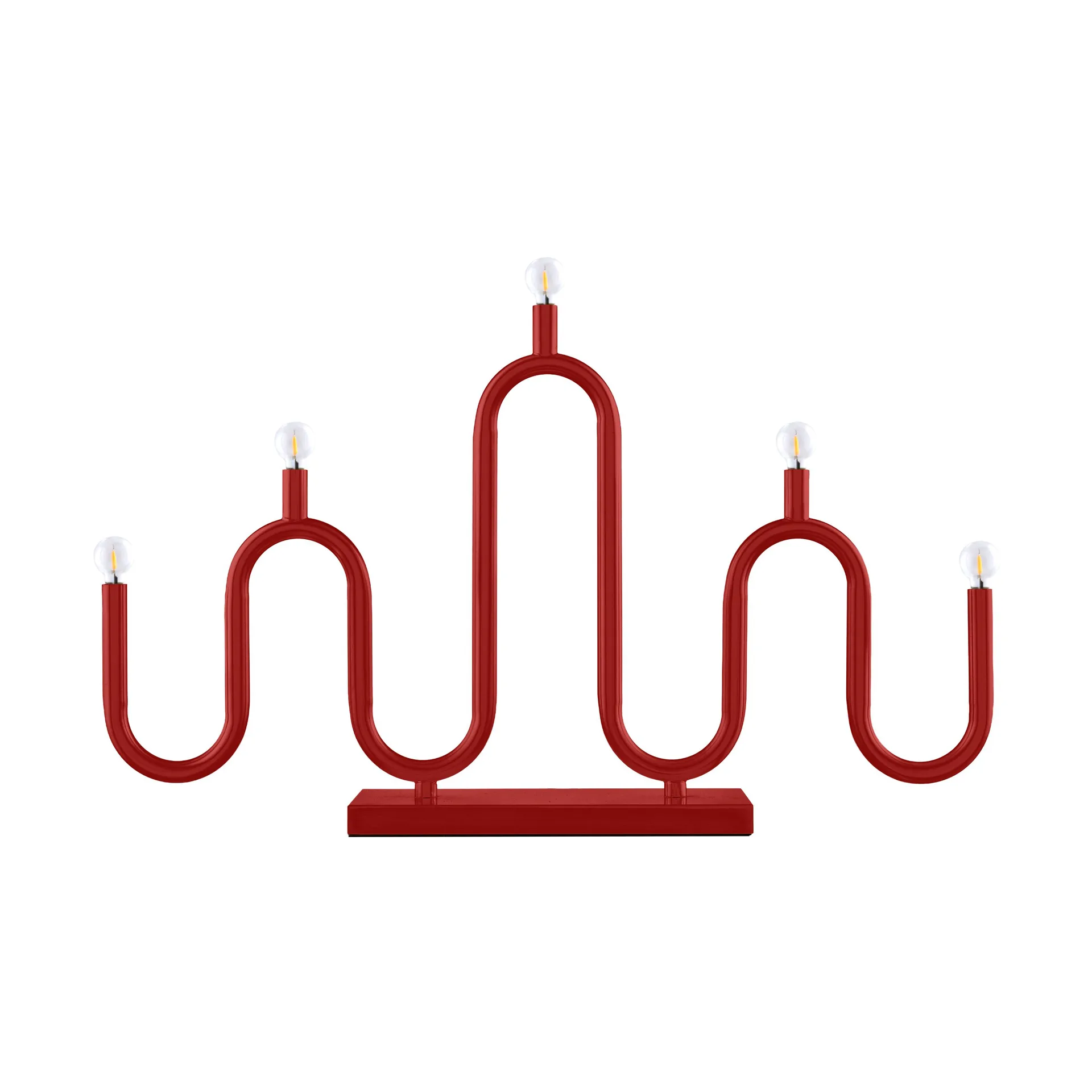Noel 5 advent candle, Red Globen Lighting
