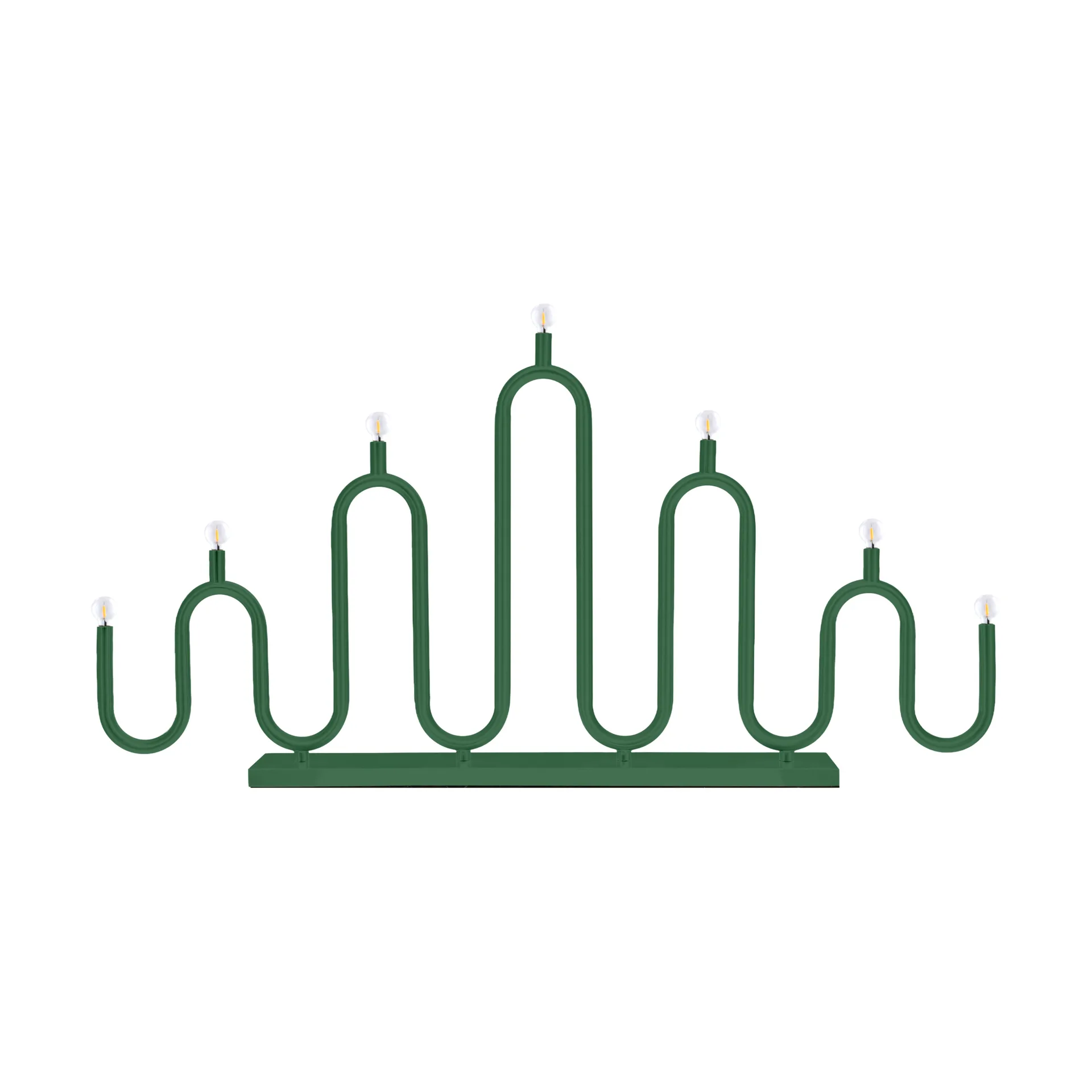 Noel 7 advent candle, Green Globen Lighting