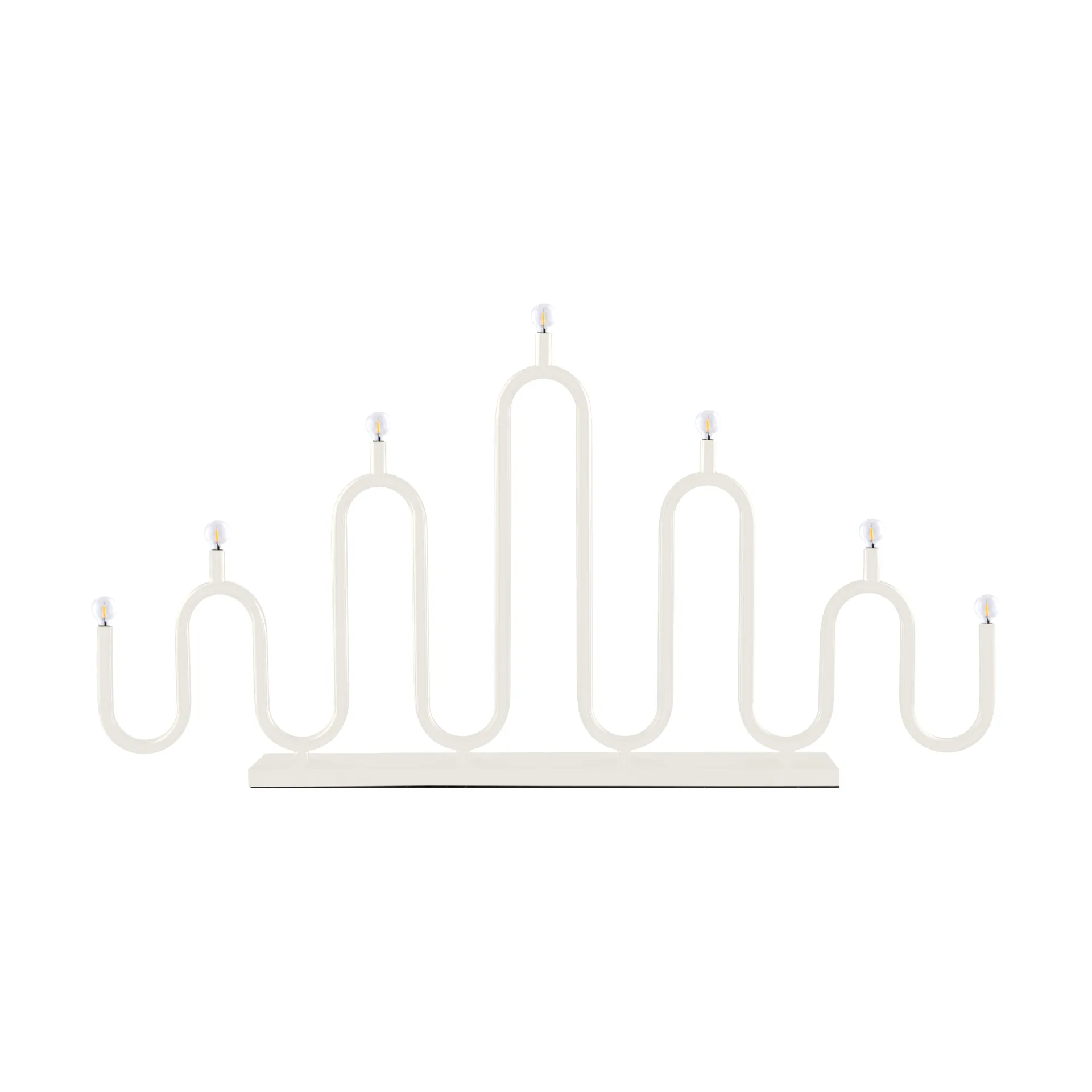 Noel 7 advent candle, Ivory-white Globen Lighting