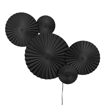 Omega wall lamp - black - Globen Lighting