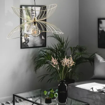 Ray ceiling lamp Ø70 cm - brass - Globen Lighting