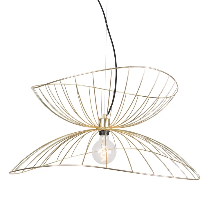 Ray ceiling lamp Ø70 cm - brass - Globen Lighting