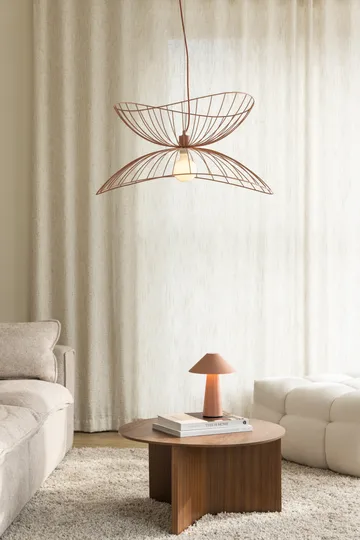 Ray ceiling lamp Ø70 cm - Dusty pink - Globen Lighting