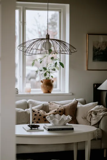 Ray ceiling lamp Ø70 cm - Mud - Globen Lighting