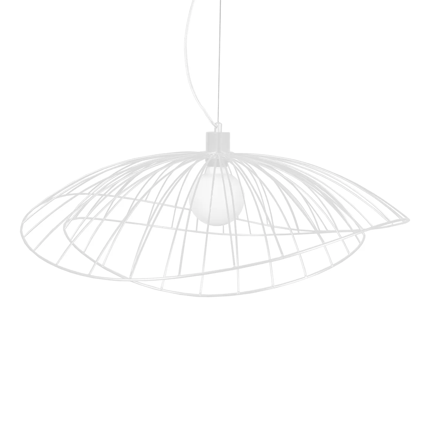 Ray ceiling lamp Ø70 cm, white Globen Lighting