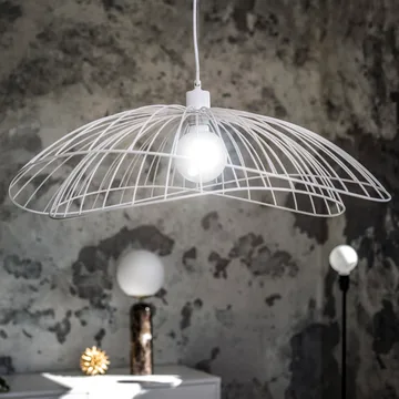 Ray ceiling lamp Ø70 cm - white - Globen Lighting