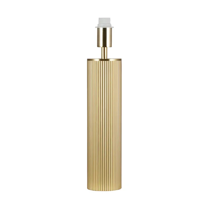 Rib 8 table lamp - Brushed brass - Globen Lighting