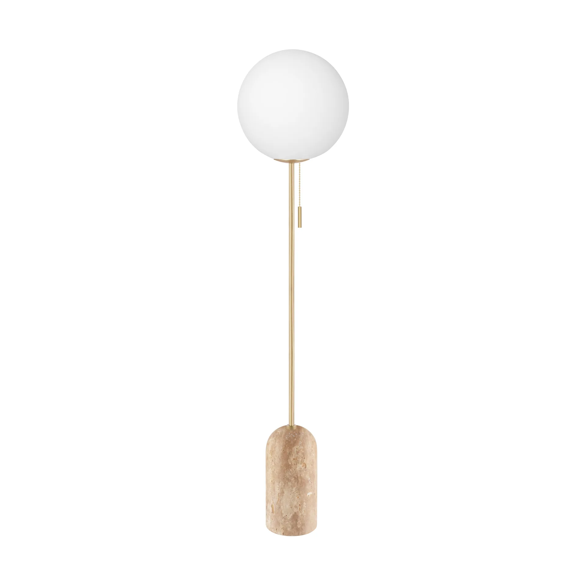 Torrano floor lamp, Travertine Globen Lighting