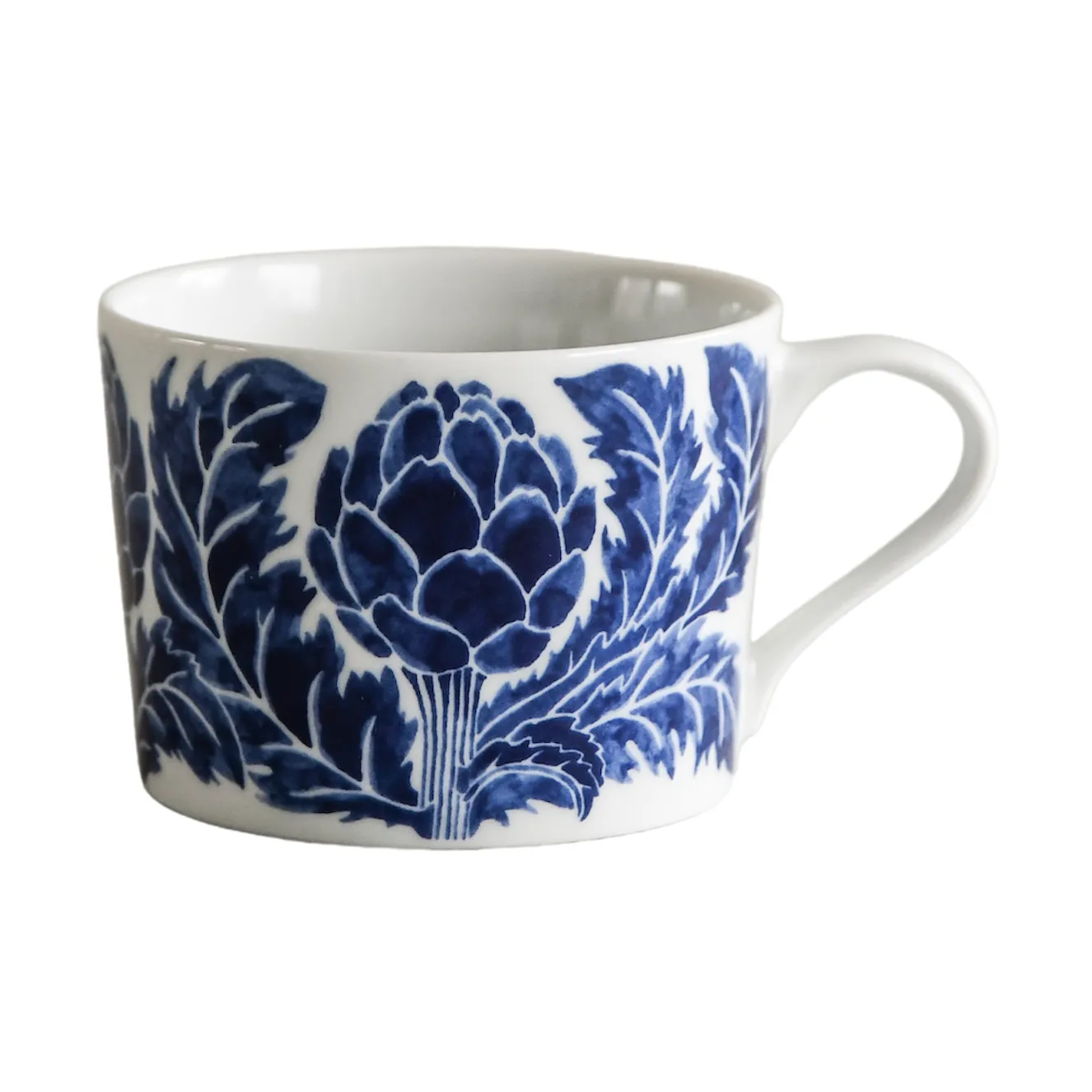 Artichoke cup 24 cl, Blue Götefors Porslin