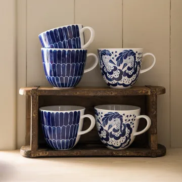 Selma jubilee mug 41 cl - Blue - Götefors Porslin