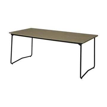 B31 dining table - Light green oak-black - Grythyttan Stålmöbler