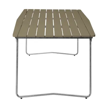 B31 dining table - Light green oak-hot galvanized - Grythyttan Stålmöbler