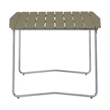B31 dining table - Light green oak-hot galvanized - Grythyttan Stålmöbler
