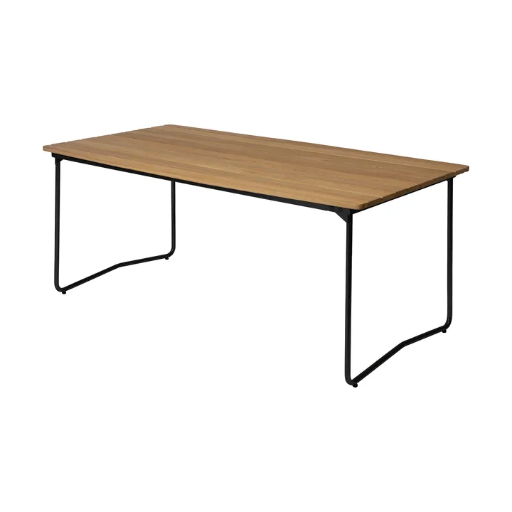 B31 dining table - Oiled oak-black - Grythyttan Stålmöbler