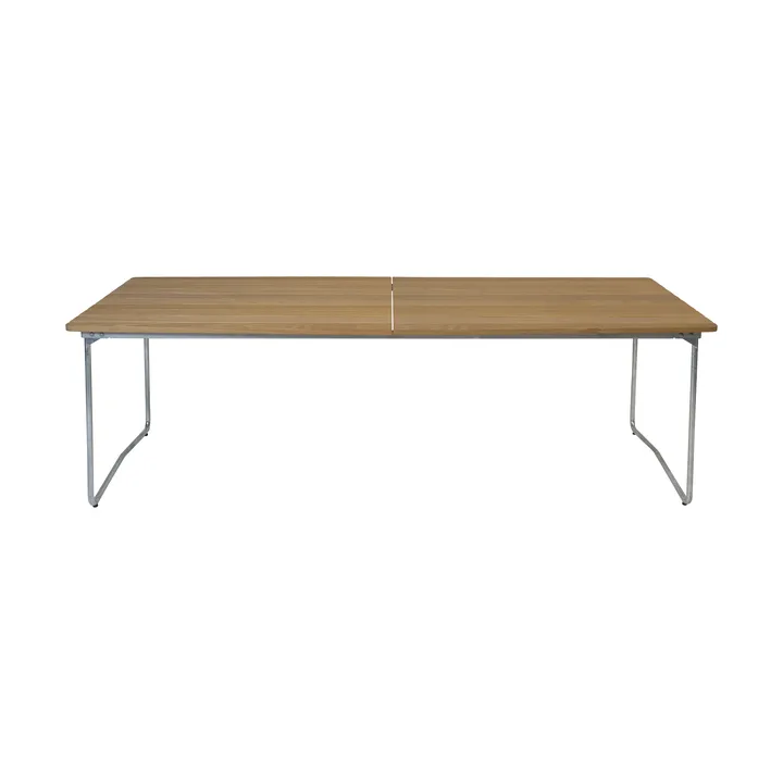 B31 dining table - Oiled oak-galvanized legs - Grythyttan Stålmöbler