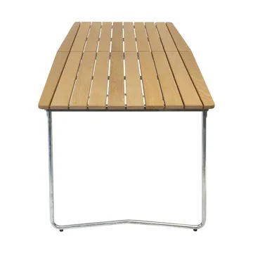 B31 dining table - Oiled oak-galvanized legs - Grythyttan Stålmöbler