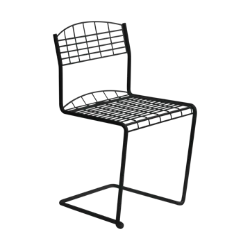 High Tech chair - Black - Grythyttan Stålmöbler