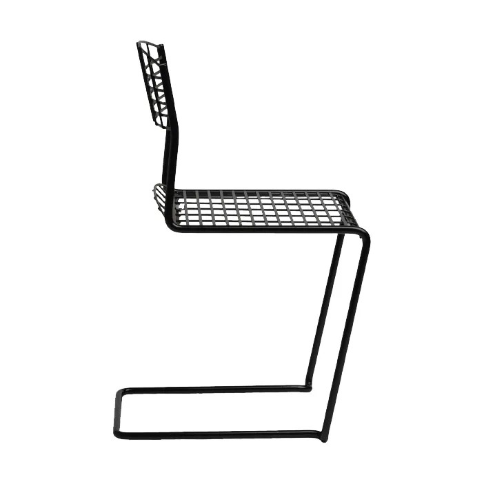High Tech chair, Black Grythyttan Stålmöbler