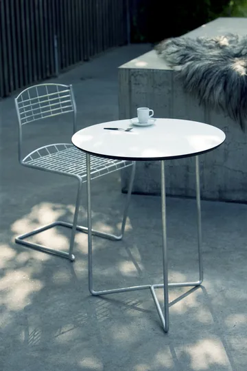 High Tech dining set - Ø60 cm - Grythyttan Stålmöbler