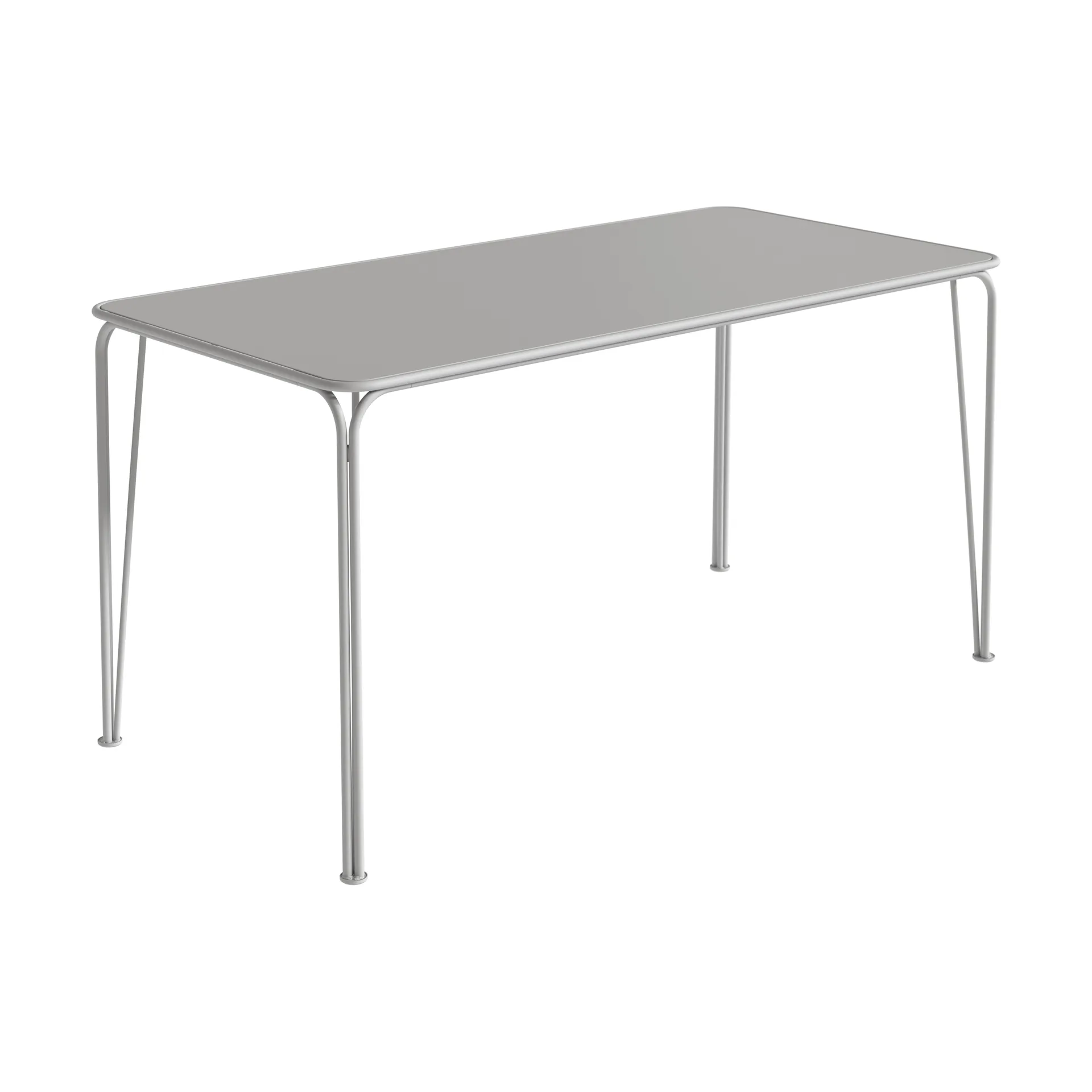 Libelle table, Gray, 140x70 cm Grythyttan Stålmöbler