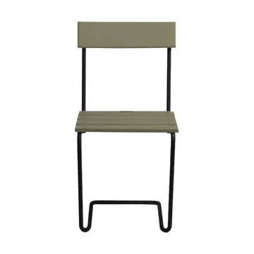 Stol 1 chair - Light green oak-black - Grythyttan Stålmöbler