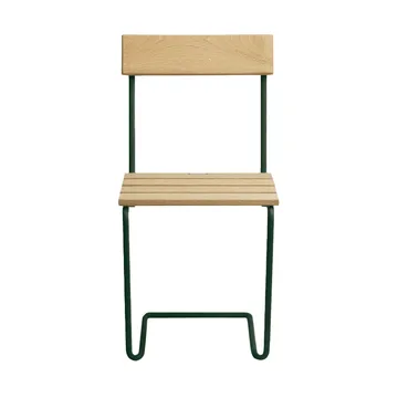Stol 1 chair - Oiled pine-green - Grythyttan Stålmöbler