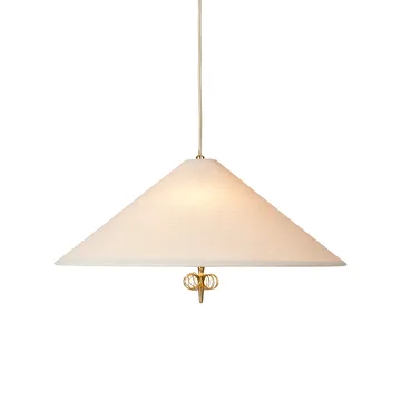 1967 ceiling lamp - Canvas-brass - GUBI