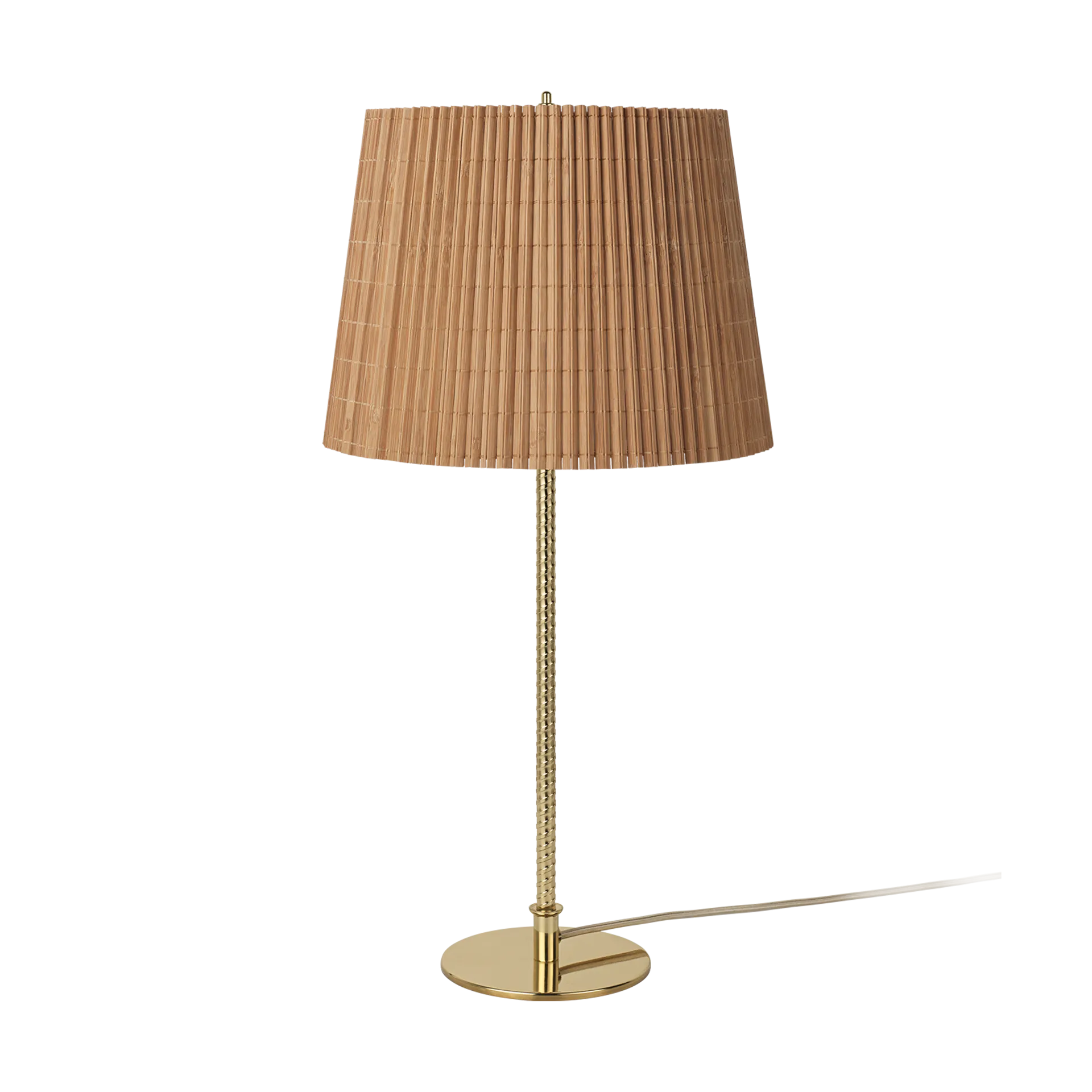 9205 table lamp, Bambu-brass GUBI