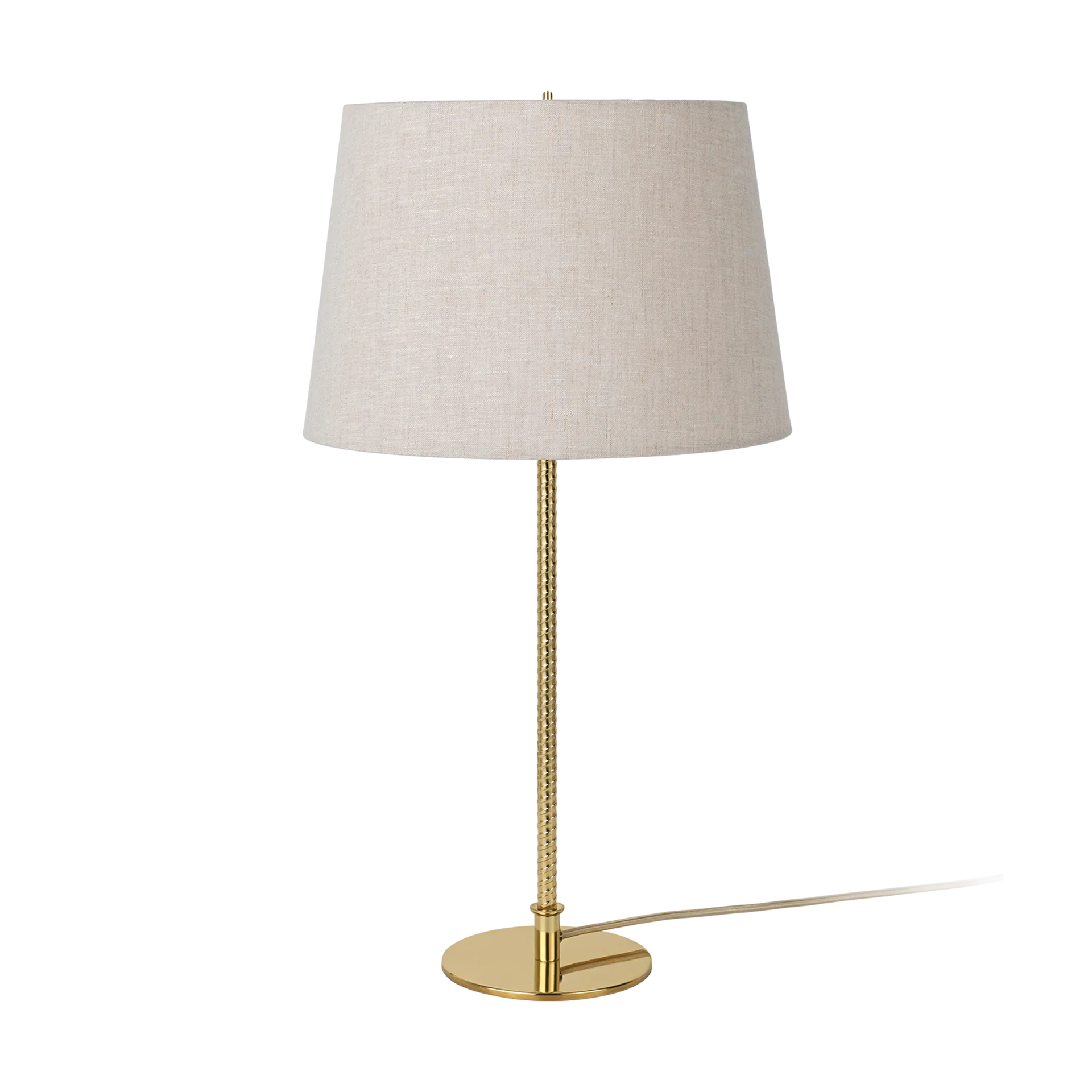 9205 table lamp, Canvas-brass GUBI