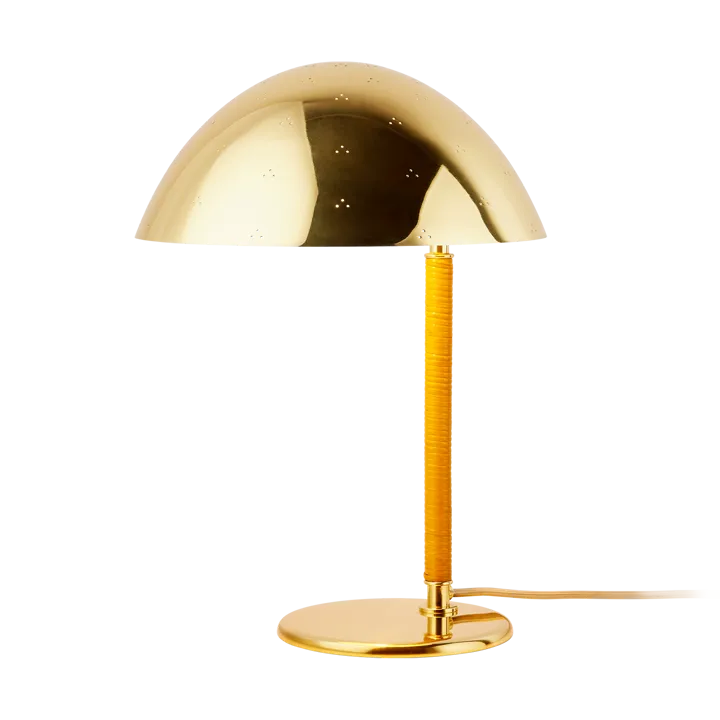 9209 table lamp - Brass-rattan - GUBI