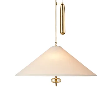 A1967 ceiling lamp - Canvas-brass - GUBI