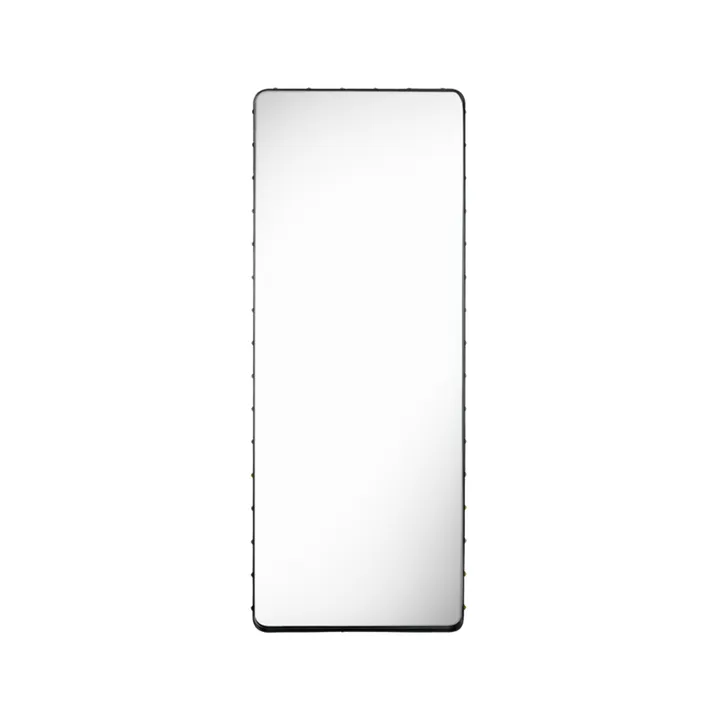 Adnet rectangular mirror - Black, large - GUBI