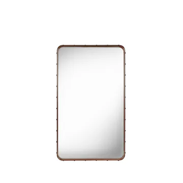 Adnet rectangular mirror - Brown, medium - GUBI