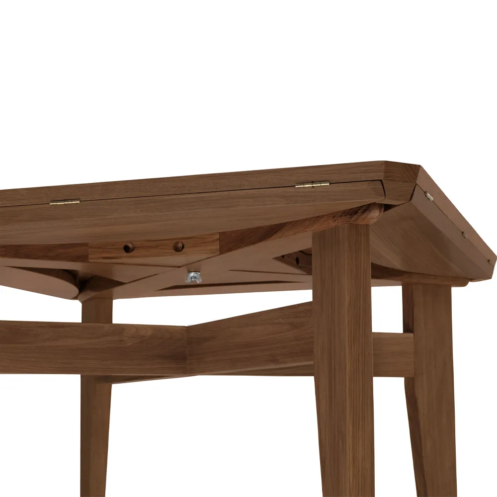B-Table dining table, American walnut GUBI
