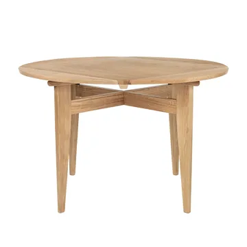 B-Table dining table - Oak matte lacqured - GUBI