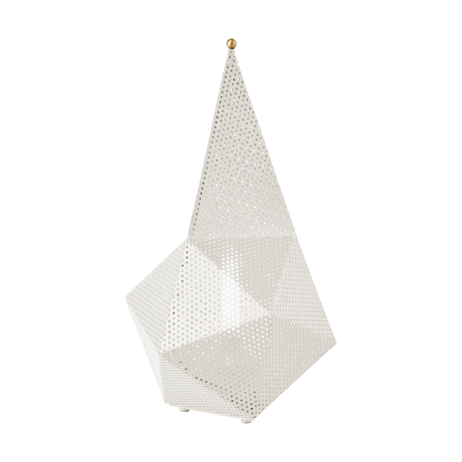 Bagdad portable lamp, Cream white semi matt GUBI