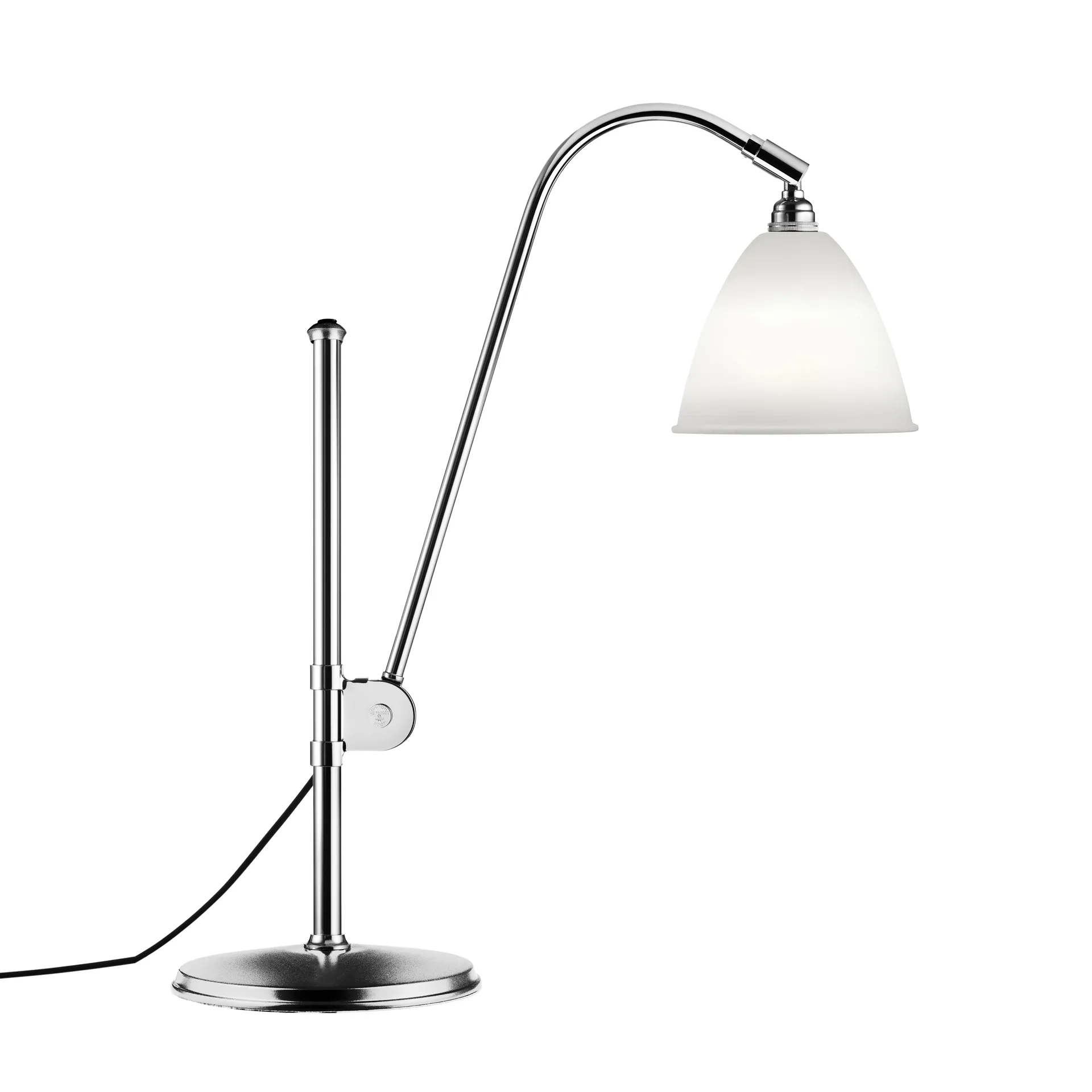 Bestlite BL1 table lamp, bone china-chrome GUBI