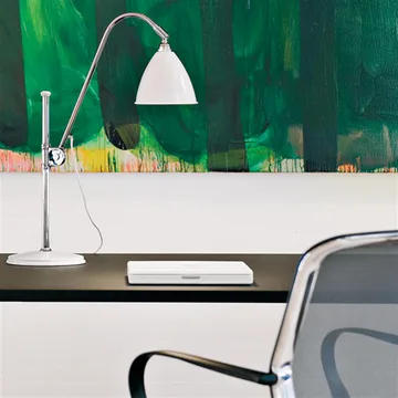 Bestlite BL1 table lamp - matte white-chrome - GUBI